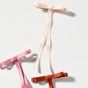 NWOT Satin Skinny Hair Clip